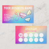 耳掻きロイヤリティカスタムパンチ名刺 名刺 (正面/裏面)