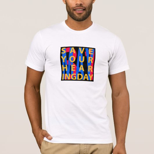 耳救聞の日 Tシャツ (正面)