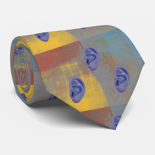 耳科専門性ネックタイアート ネクタイ (ロール)