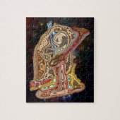 耳芸術的解剖学 ジグソーパズル (縦)