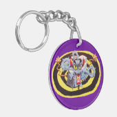 耳襲悪者不機嫌悪魔サウンドシステム キーホルダー (正面左)