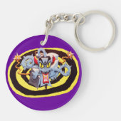 耳襲悪者不機嫌悪魔サウンドシステム キーホルダー (裏面)