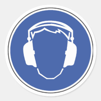 耳防護安全シール ラウンドシール