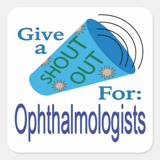 耳障りな人に大声を出す スクエアシール (正面)