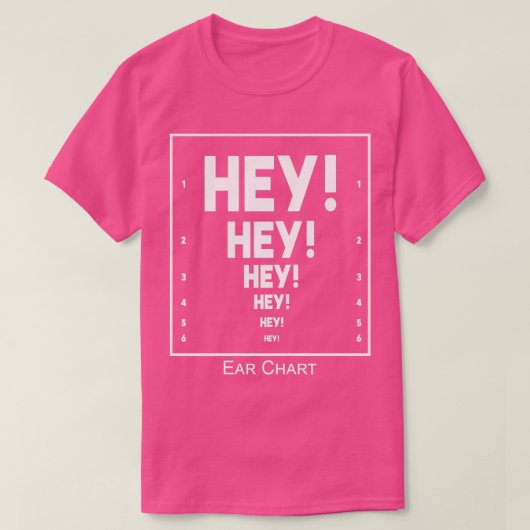 耳障害図 Tシャツ (デザイン正面)