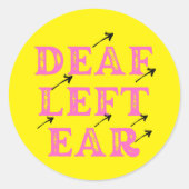 耳離れ聞難聴懸命 ラウンドシール (正面)