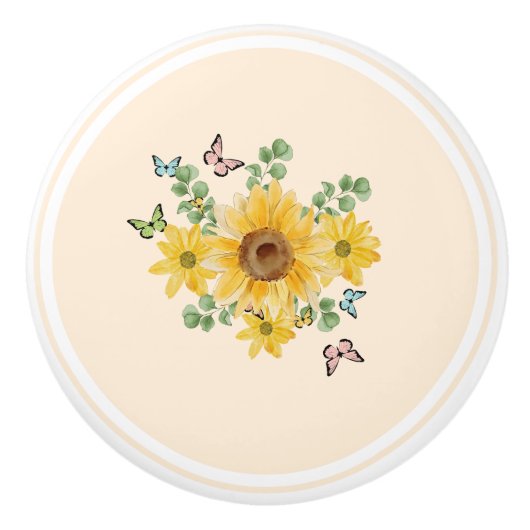 耳鳴りフローラ セラミックノブ (正面)