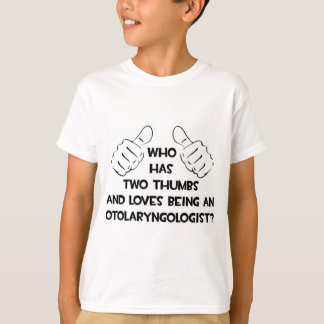 耳鼻咽喉科医として愛する二人 Tシャツ