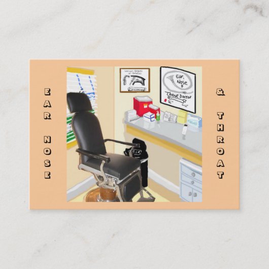 耳鼻咽喉科医局名刺 名刺 (正面)