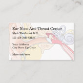 耳鼻咽喉科医耳鼻背 名刺 (正面)
