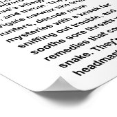 耳鼻咽喉科医 ポスター (角)