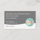 耳鼻咽喉科医 名刺 (正面)