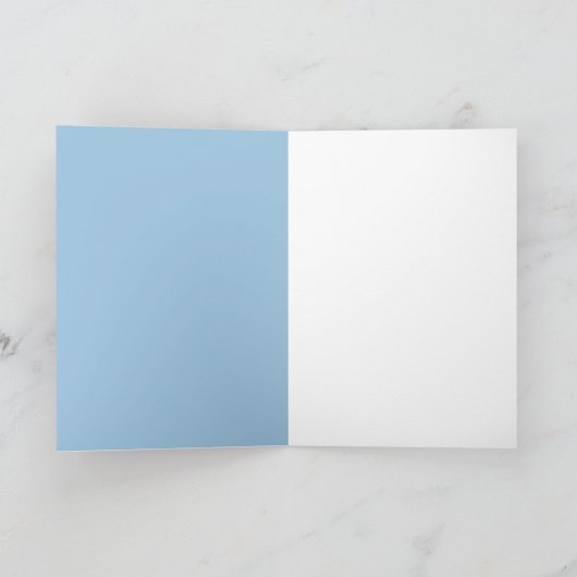 耳鼻咽喉科学のひよこの挨拶状 カード (内部)