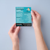 耳鼻咽喉科耳鼻咽喉科診療所 チラシ (手)