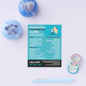 耳鼻咽喉科耳鼻咽喉科診療所 チラシ (シングル)