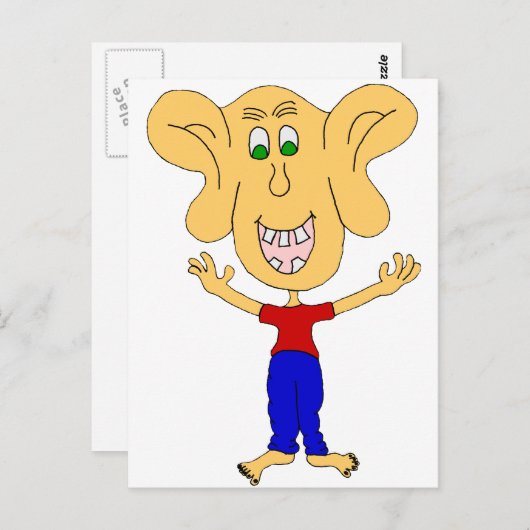 耳 ポストカード (正面/裏面)