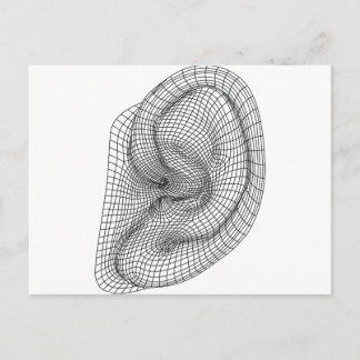 耳、耳 ポストカード