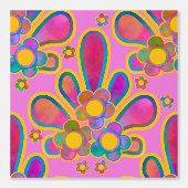 耽溺した黄金のレトロな水彩画のプームフが夕陽に沈む 壁紙 (正面)