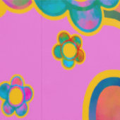 耽溺した黄金のレトロな水彩画のプームフが夕陽に沈む 壁紙 (縫い目)