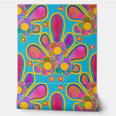 耽溺した、ギルドの煌きを帯びた、レトロな水彩画のプロムフ、サマーにて 壁紙 (ほどく)