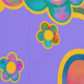 耽溺な装飾が施されたレトロな水彩画のプルームフの黄昏 壁紙 (縫い目)