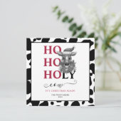 聖い牛のクリスマスフォトコウィドパターン (スタンド正面)