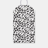 聖い牛の双子ベビーシャワーありがとう ギフトタグ (裏面)