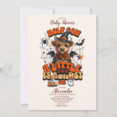 聖い牛の小さなブハロウィーンベビーシャワー 招待状 (正面)