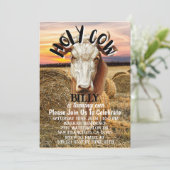 聖い牛の少年が一つの誕生日カードを回す 招待状 (スタンド正面)