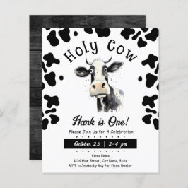 聖い牛の最初の誕生日の水色