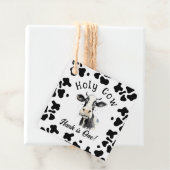 聖い牛の最初の誕生日の水色 フェイバータグ (インサイチュ)