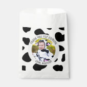 聖い牛の誕生日感謝来の牛のプリント フェイバーバッグ (正面)