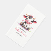 聖い牛の赤ちゃんシャワーミニマリスト女の子の赤ちゃんシャワー (コーナー)