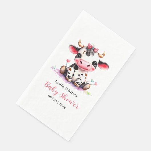 聖い牛の赤ちゃんシャワーミニマリスト女の子の赤ちゃんシャワー (コーナー)