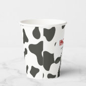 聖い牛i'm 1牛プリント誕生日 紙コップ (右)