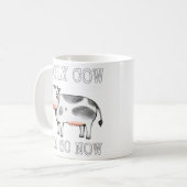 聖い牛I's 60おもしろい今60誕生日60年 コーヒーマグカップ (正面左)