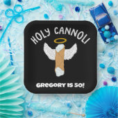 聖おもしろいカノリをテーマイタリアンにしたパーティー ペーパープレート (パーティー)