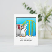 『聖おもしろいピーターロックアウト』はがき ポストカード (スタンド正面)