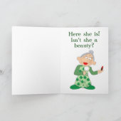 聖おもしろい聖パトリックの日 シーズンカード (内部)