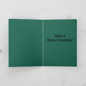 聖おもしろい降誕祭お目出とう カード (内部)