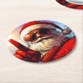 聖すてきサンタディバイン ラウンドペーパーコースター (アングル)