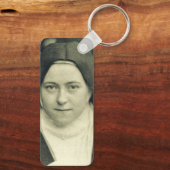 聖なるイエスと聖なる顔の聖人 キーホルダー (裏面)