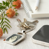 聖なるイエスと聖なる顔の聖人 キーホルダー (側面)