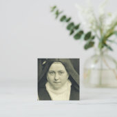 聖なるイエスと聖なる顔の聖人 スクエア名刺 (スタンド正面)