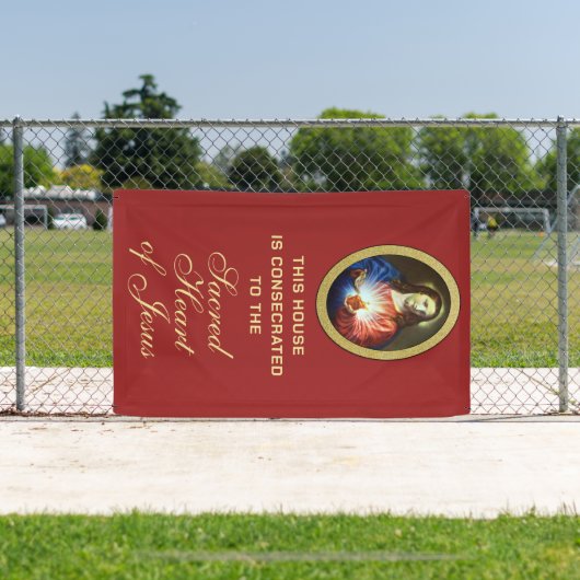 聖なるイエスのハートを聖別する 横断幕 (インサイチュ)