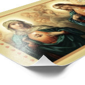 聖なるイエスのハートマリアの汚れなきハート フォトプリント            (角)