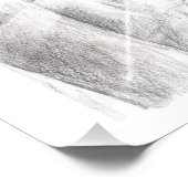 聖なるイエスのハート,スケッチby Jenny McLaughlin ポスター (コーナー)