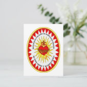 聖なるイエスの心臓 ポストカード (スタンド正面)