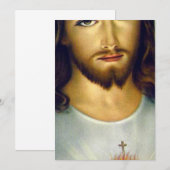 聖なるイエスの心 招待状 (正面/裏面)