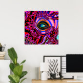 「聖なるキノコ」 ポスター (ホームオフィス)